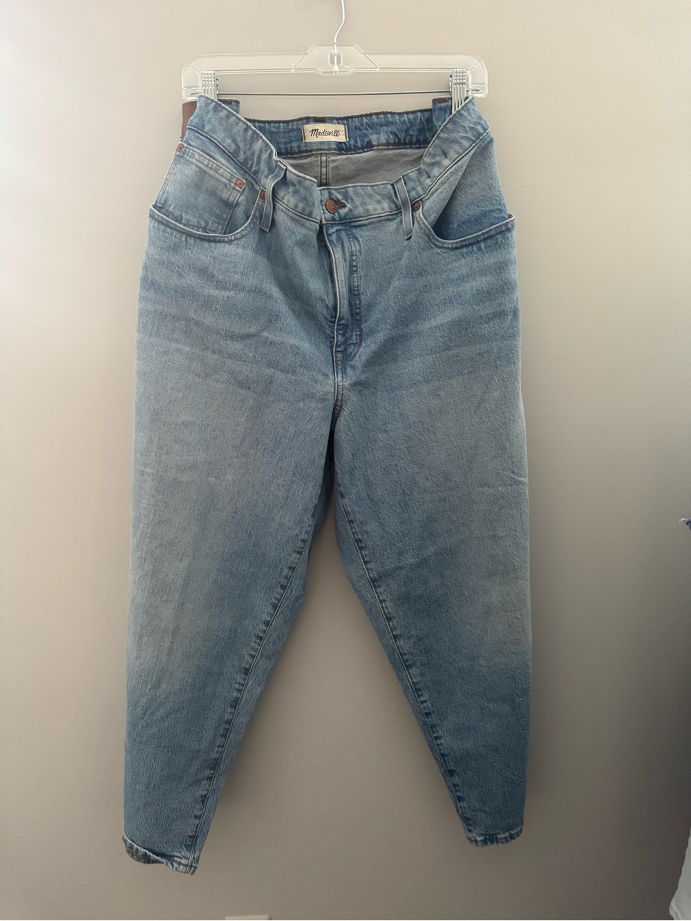 Madewell Light Blue Balloon Jean New Classic - Picture 3 of 8